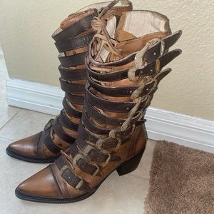 Freebird by Steven Stoke Buckle Cap boot